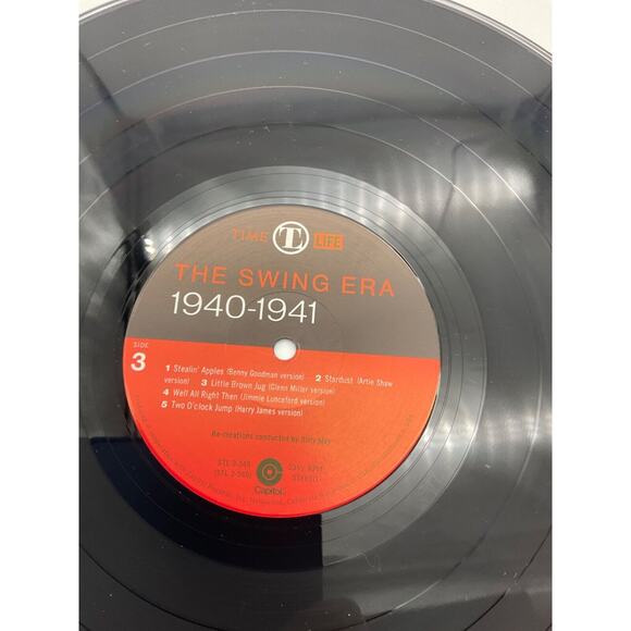 Vintage Jazz Box Set The Swing Era 1940-1941 Time Life Records Includes Magazine - Picture 11 of 16